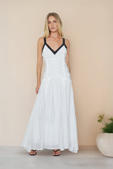 Oaklynn Contrast Maxi Dress